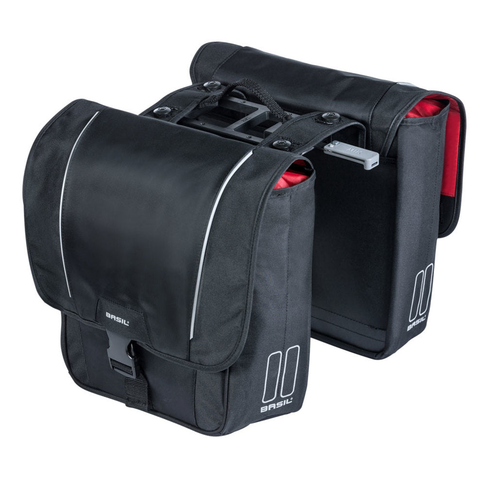 Dubbele-Fietstas-Basil-Sport-Design-MIK-Black-Lime-32-Liter Dubbele-Fietstas-Basil-Sport-Design-MIK-Black-Lime-32-Liter